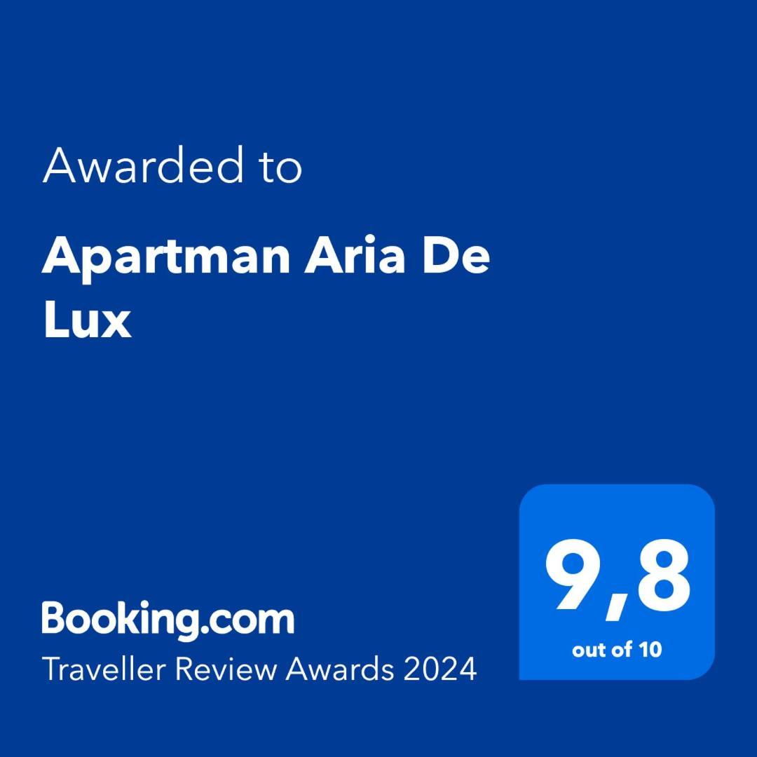 Apartman Aria De Lux Makarská Exteriér fotografie