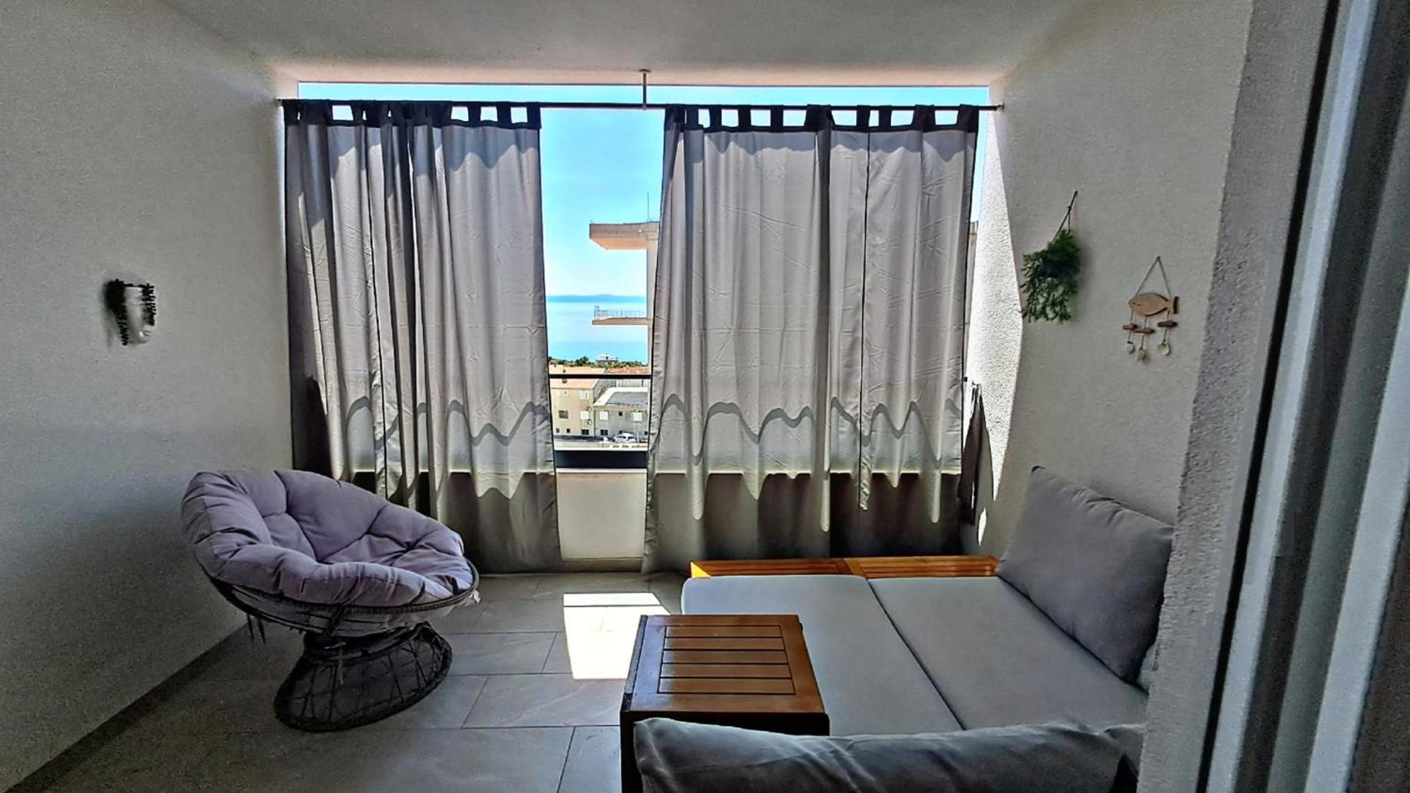 Apartman Aria De Lux Makarská Exteriér fotografie
